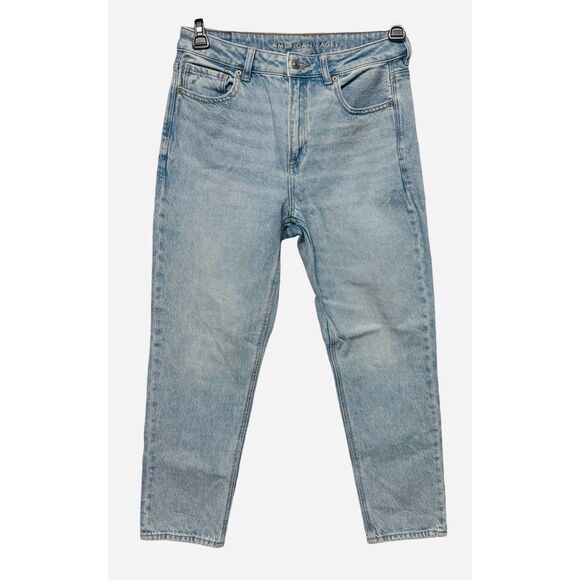 American Eagle Outfitters Denim - American Eagle Mom Jeans Strigid Denim Light Blue Breeze Wash Retro Size 6